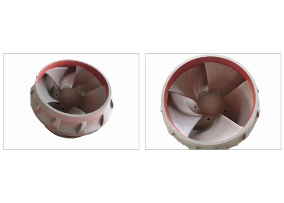 Do impulsor alto semi aberto de Chrome da bomba de mineração do ferro anti longa vida abrasiva