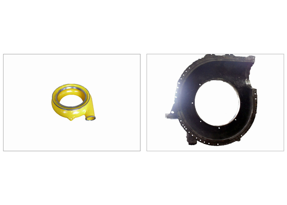 Das peças horizontais da bomba centrífuga do OEM corrosivo de encaixotamento Volute anti