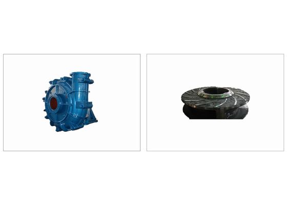 Cabeça Volute do forro 150m das peças de borracha resistentes da bomba da pasta 14/12G