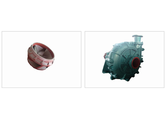 sução do forro 10/8ST- do impulsor da bomba da pasta da partícula de 76mm única