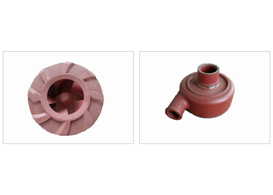 do forro centrífugo do impulsor da partícula de 86mm embalagem Volute 12/10ST-