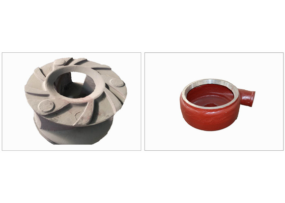 Bomba alta de E-G Casing Of Centrifugal do impulsor 8/6 de Chrome do metal duro