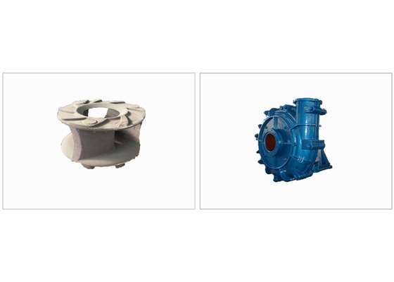 A instalação 10/8 fácil do forro HRC 56-63 do impulsor de F-G River Sand Pump