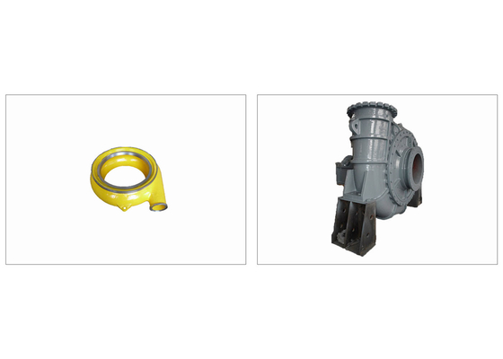 Forro Volute 8 das peças sobresselentes duras da bomba da pasta do metal A49/6 POR EXEMPLO