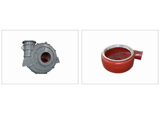 Forro Volute 8 das peças sobresselentes duras da bomba da pasta do metal A49/6 POR EXEMPLO