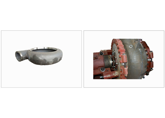 Sução Volute antiusura de G-G Sand And Gravel do forro 12/10 da bomba Cr26 centrífuga