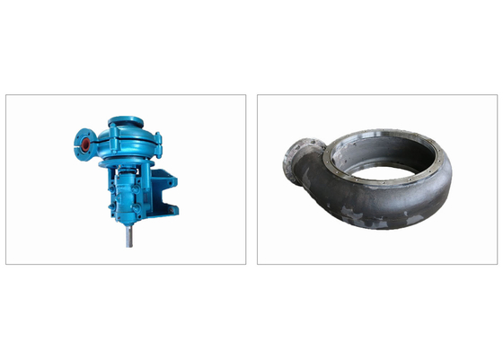 A polegada Volute de mineração do forro 4-16 da anti bomba da pasta da abrasão entrou