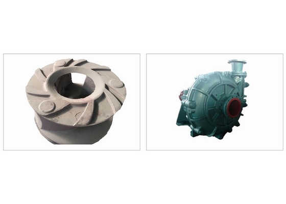 6/4 de abrasivo fechado horizontal do impulsor A05 A07 da bomba da pasta anti