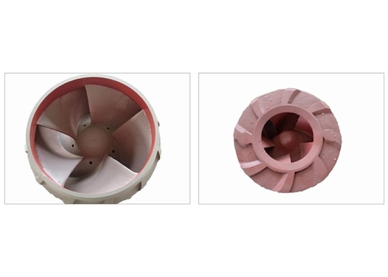 Substituição dura centrífuga do OEM do impulsor da bomba da draga do metal SA05 SA49
