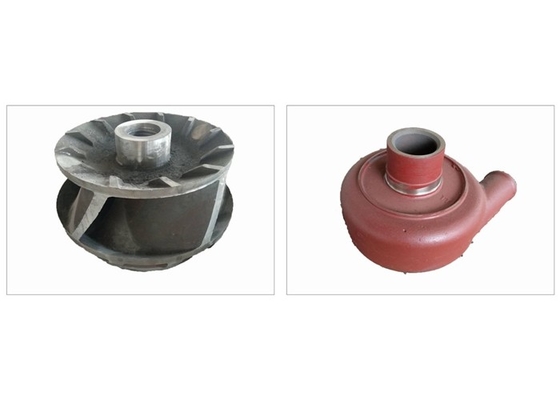 Do impulsor alto semi aberto de Chrome da bomba de mineração do ferro anti longa vida abrasiva