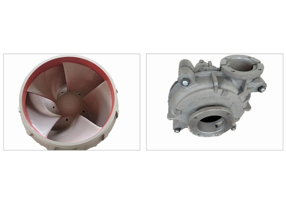 Metal de 200 sobressalentes da bomba de L/M Closed Impeller Slurry duramente antiusura