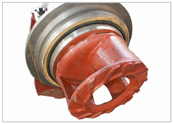 Impulsor alto de dragagem das peças 400L/min Chrome da bomba da pasta do barco do rio