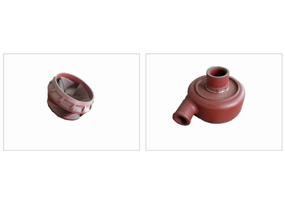 A bomba de encaixotamento Volute da pasta da placa do forro da bomba 56HRC poupa o anti abrasivo