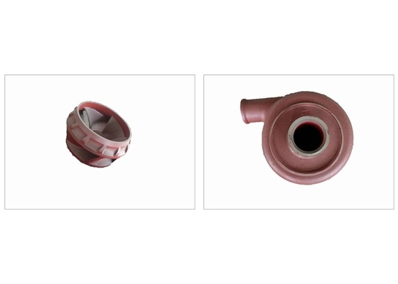 A bomba de encaixotamento Volute da pasta da placa do forro da bomba 56HRC poupa o anti abrasivo