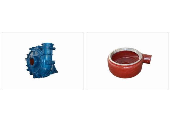 Das peças horizontais da bomba centrífuga do OEM corrosivo de encaixotamento Volute anti